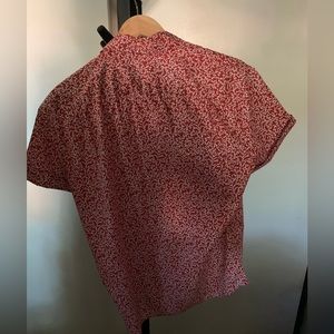 J.Crew flex washed patterned shirt.